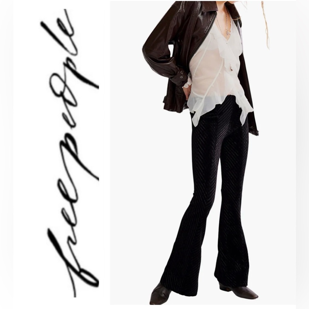 We The Free/Free People Penny Pull On Flair Jeans size 30 Boho Coastal Cowgirl - Picture 3 of 16